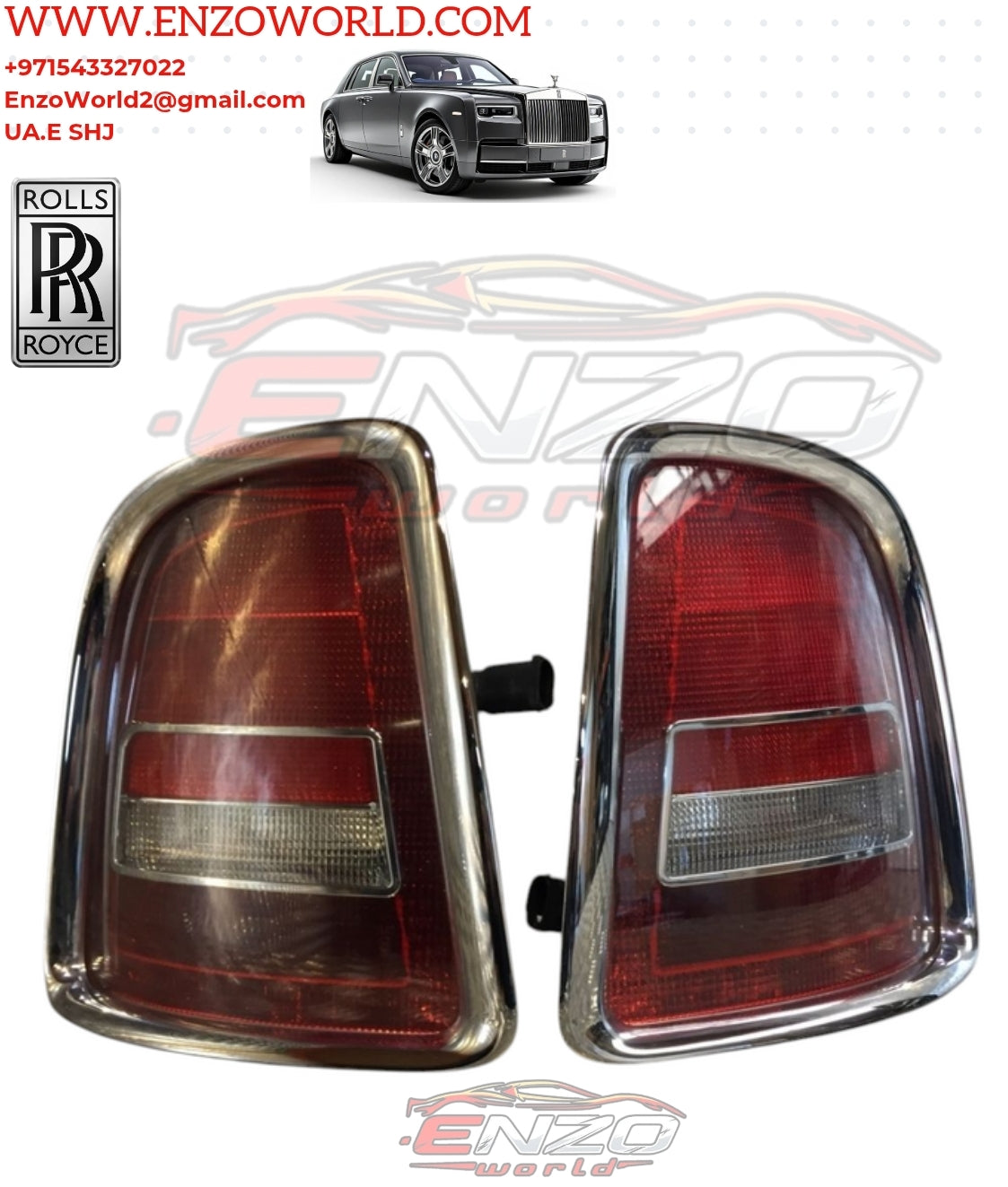 Rolls Royce Phantom Rear Till Lights OE