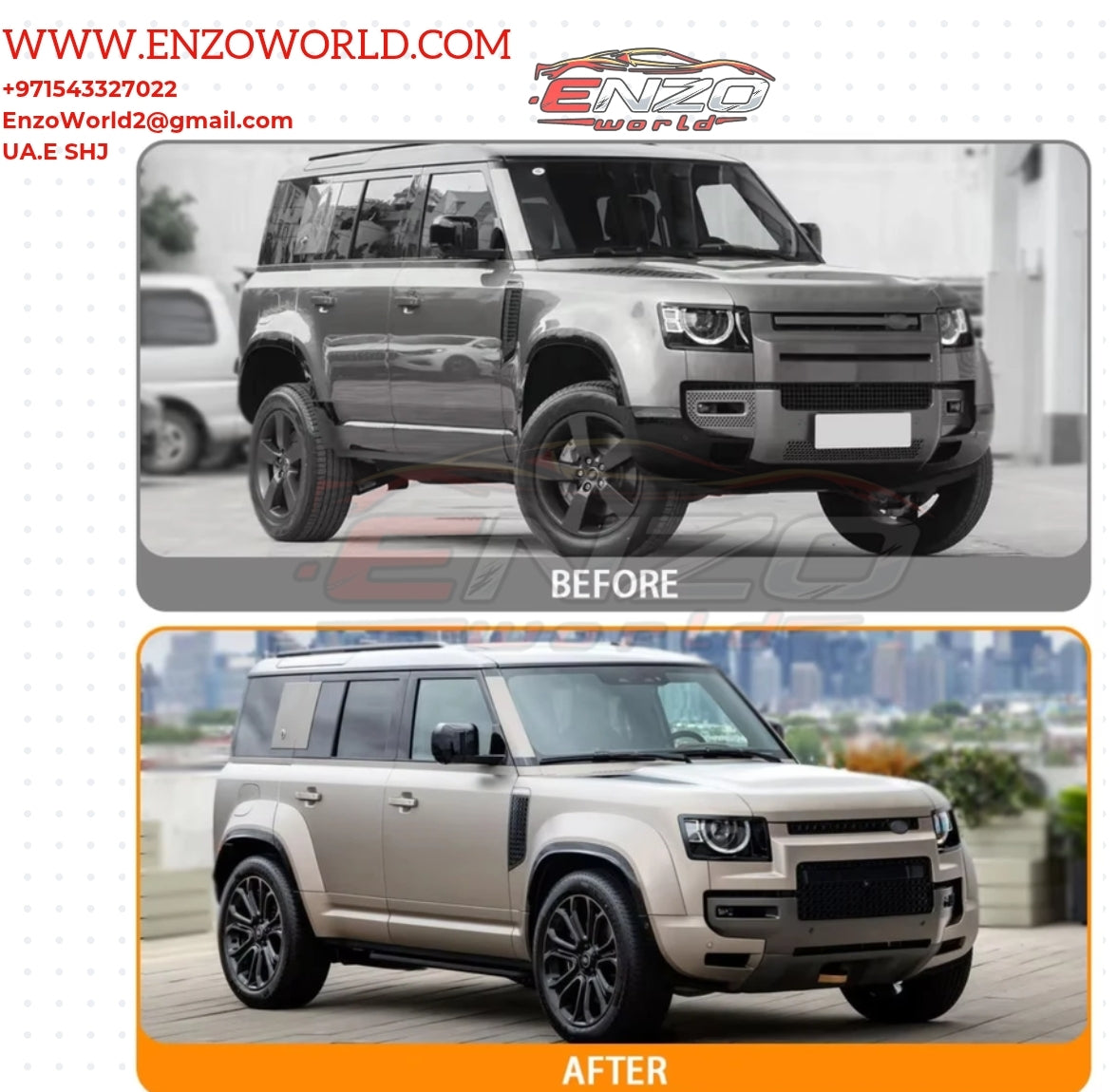 OCTA Full Body Kit for Land Rover Defender 2020-2025