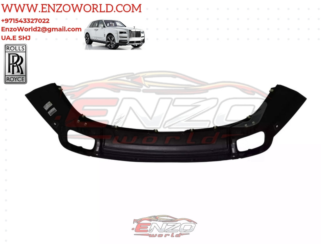 ROLLS-ROYCE CULLINAN Rear Bumper Black OEM: 51127448712