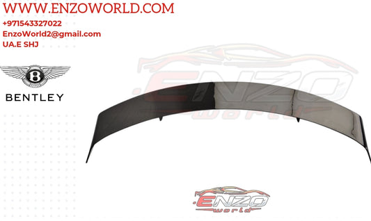 Rear Lid Wing Spoiler For Bentley Continental GT 2020> High quality Carbon Fiber
