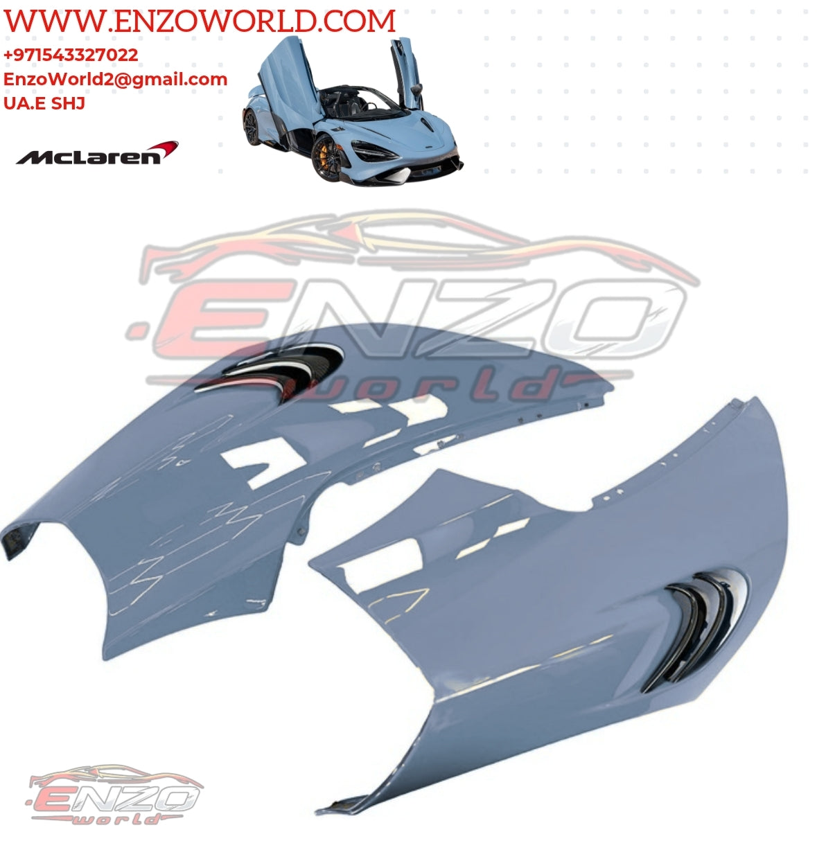 Mclaren Front Fender SET