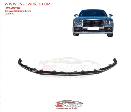 Carbon Fiber Front Lip, Rear Diffuser, Side Skirts and Ducktail Wing Body Kit for Bentley Flying Spur 2020-2023