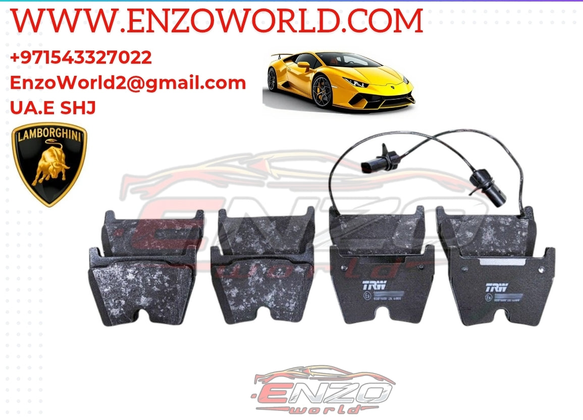 Lamborghini Front Brake Pad Set OEM: 4S0698151B