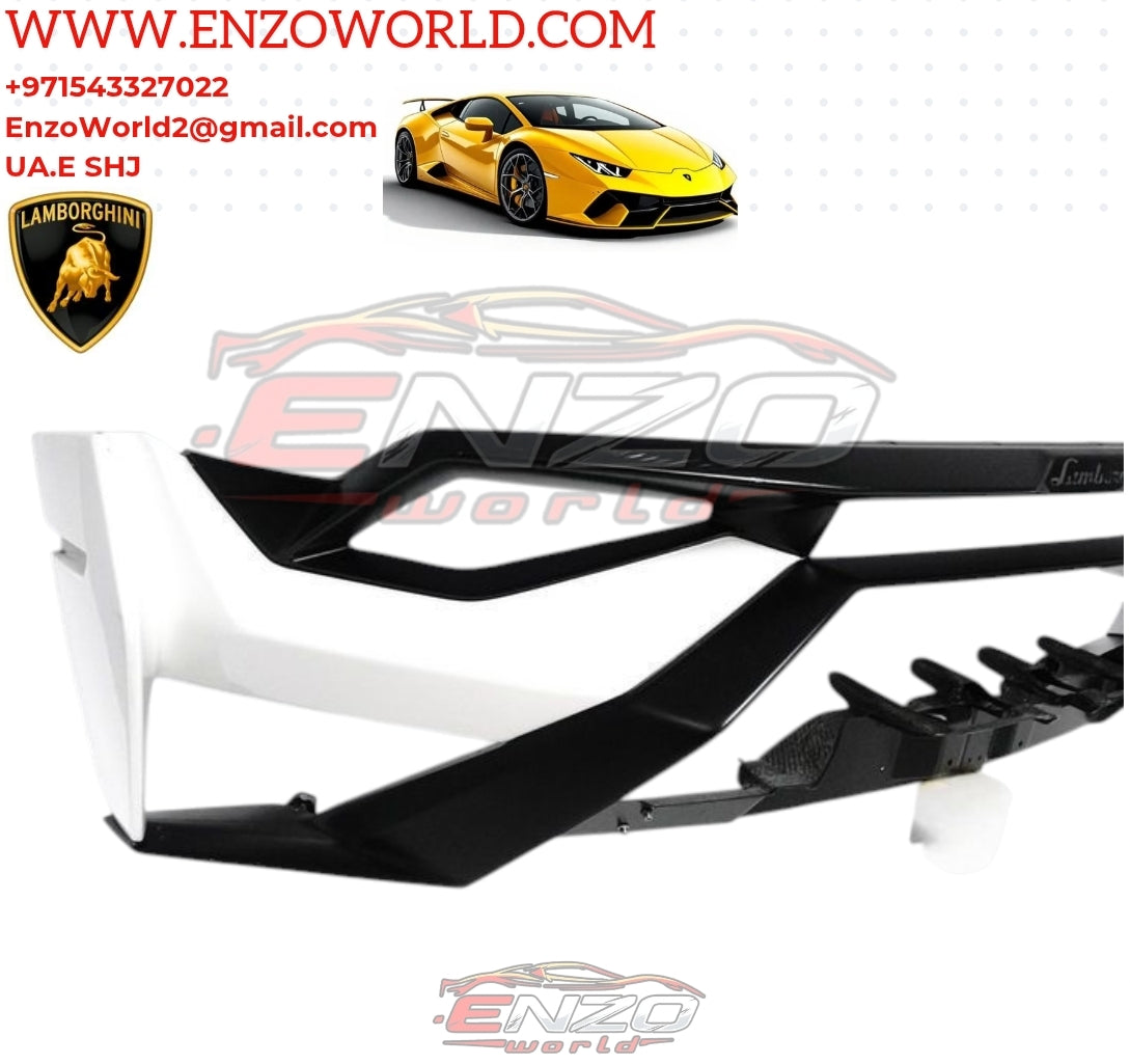 Lamborghini Huracan LP640 ( 2021-2024) Rear Bumper Carbon OEM:4T3807166B