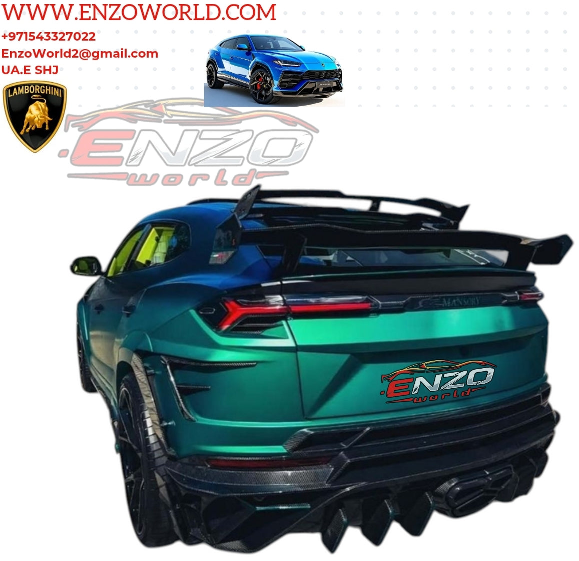 Lamborghini Urus Venatus S Wide Body Kit In Autoclaved Dry Carbon Fiber