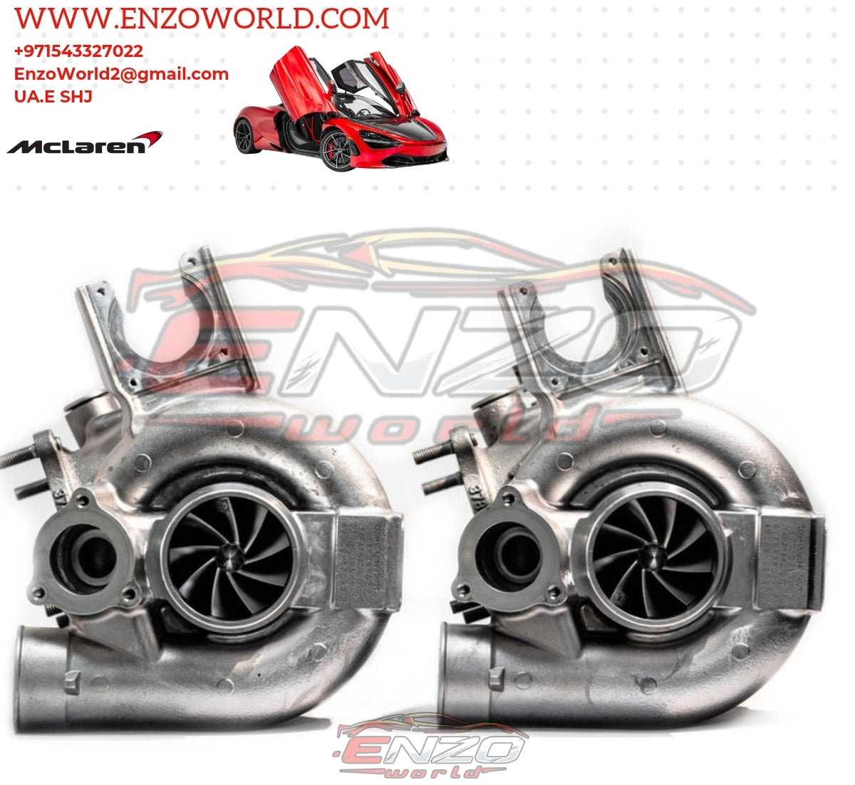 Mclaren 720S pure Turbocharger PT1200 Upgrad