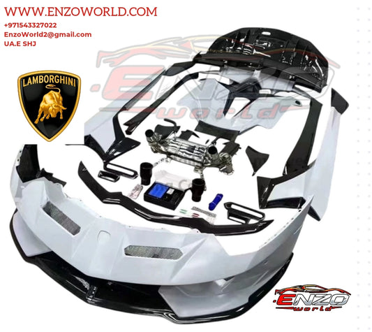 Lamborghini Aventador LP700 Upgraded with SVJ-style Body Kit