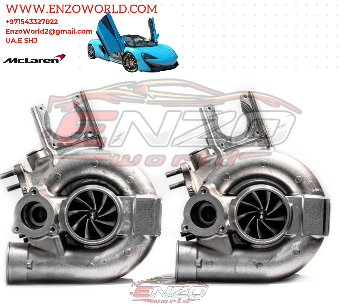 Mclaren 570S Pure Turbocharger PT900 Upgrad