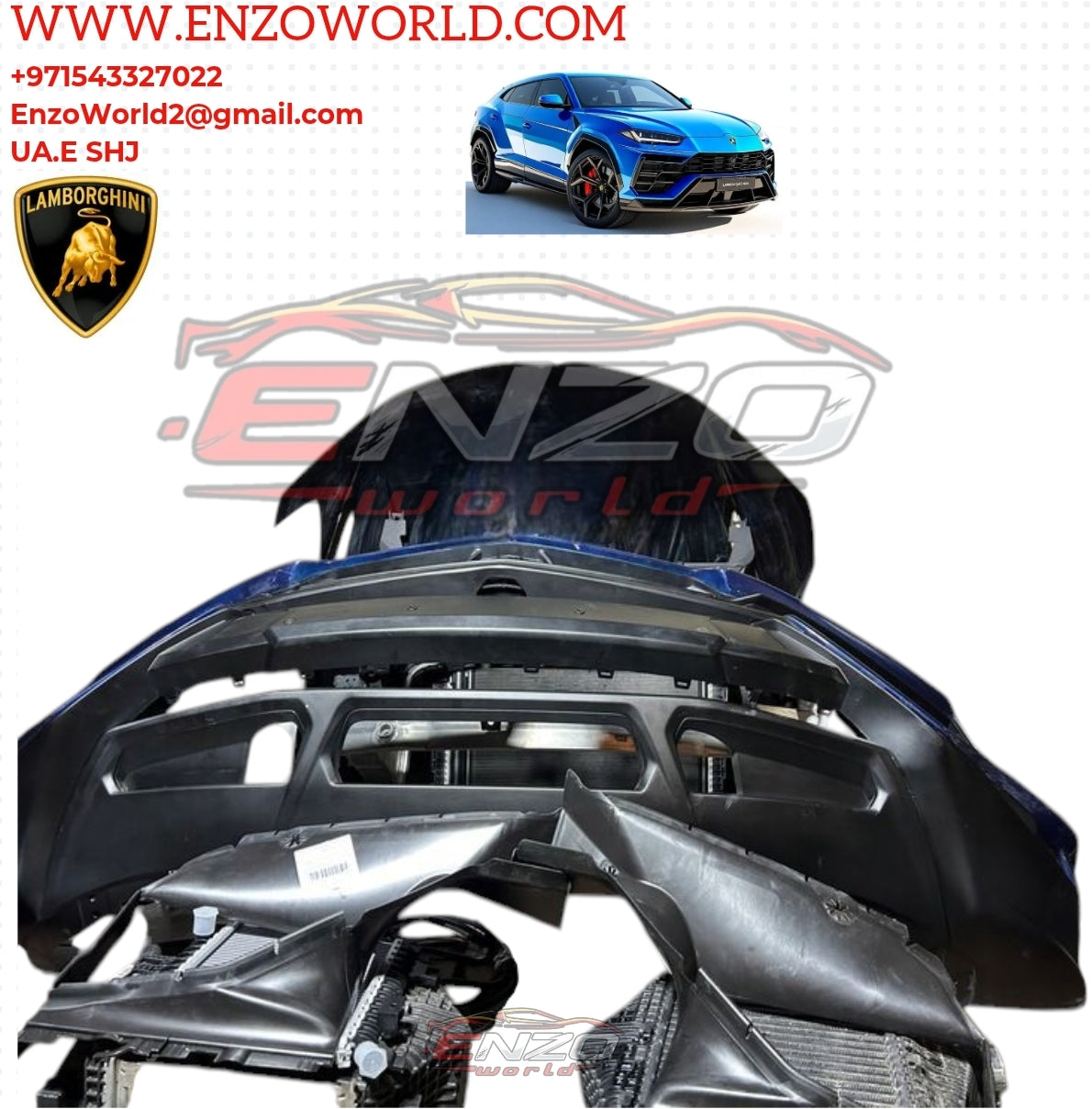 Lamborghini Urus S Package Front Face+Rear Bumper Complete