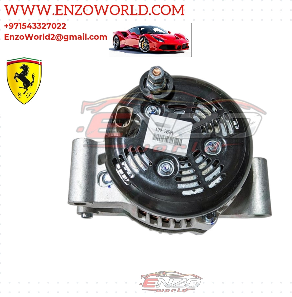 Ferrari 488 Alternator - OEM:309645