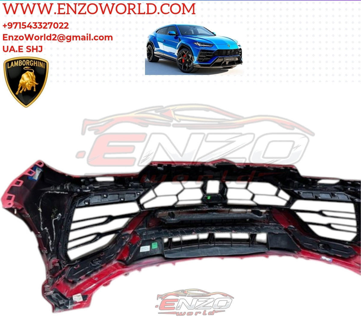 Lamborghini Urus Front Bumper OME:4ML807437AS