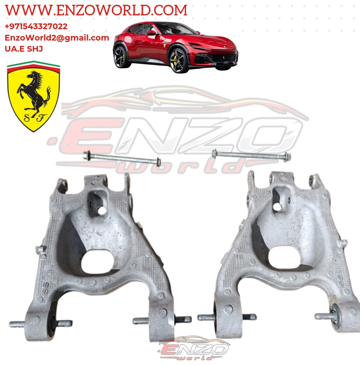 Ferrari Purosangue Front Control Arm L+R