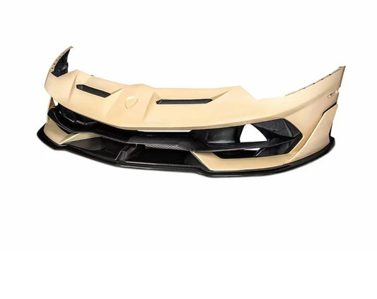 SVJ Style Dry Partial Carbon Fiber Car Body Kit Bumper Hood Exhaust for Lambo Aventador LP700-2 2011-2015