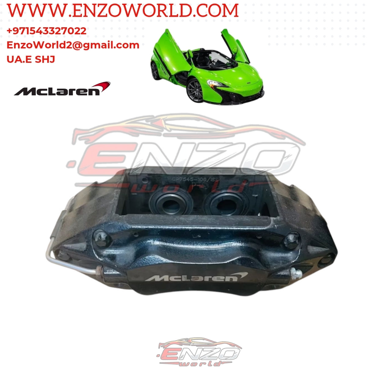 Mclaren 650S Front Brake Caliper OE :11C0735CP - 11C0736CP