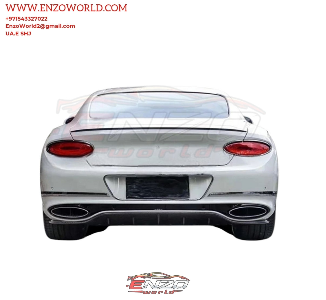 Limited Edition Carbon Fiber Full Body Kits for Bentley Continental GT 2020>Front Lip Rear Diffuser Spoiler