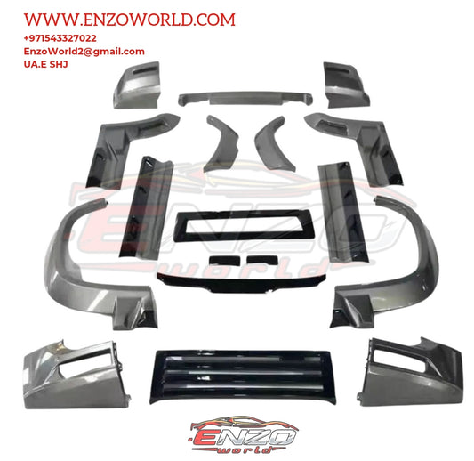 Dry Carbon Fiber L Style Wide Body Kit for Land Rover Defender P110