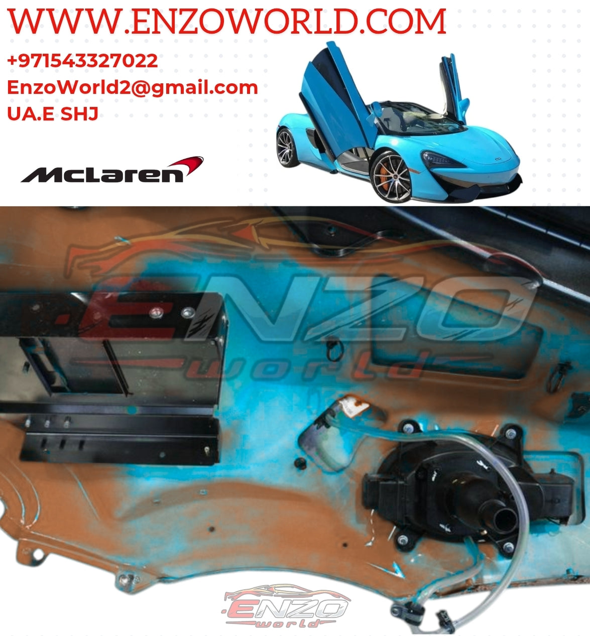 Mclaren 570S Rear Fender L/H