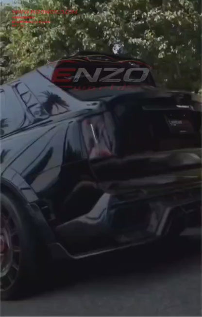 Mansory Style Dry Carbon Fiber Complete Kits(  Hood, Side Skirt, Front Bumper, Rear Spoiler, fender molding, lid Spoiler and roof spoiler for Rolls-Royce Cullinan 2021-2025