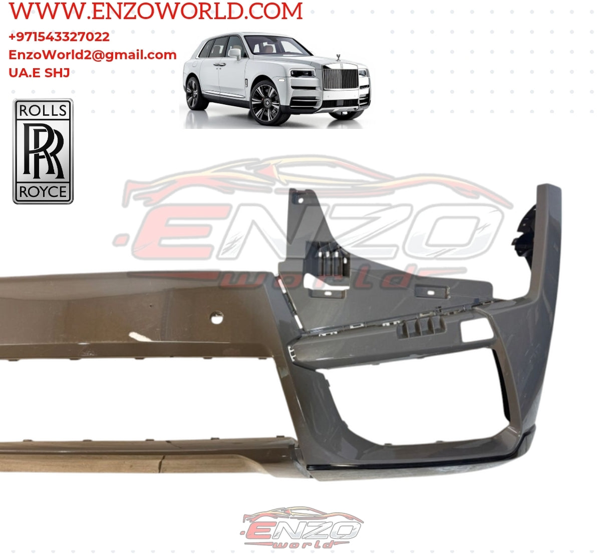 Rolls Royce Cullinan 2025 Front Bumper OE : 8071573