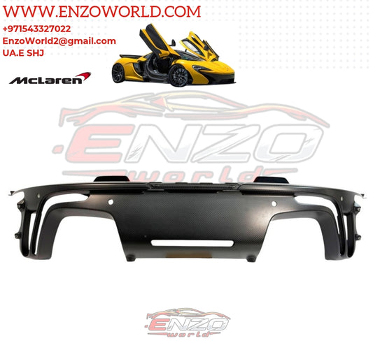 MCLAREN P1  REAR BUMPER CARBON FIBER OE: 12A3244CP