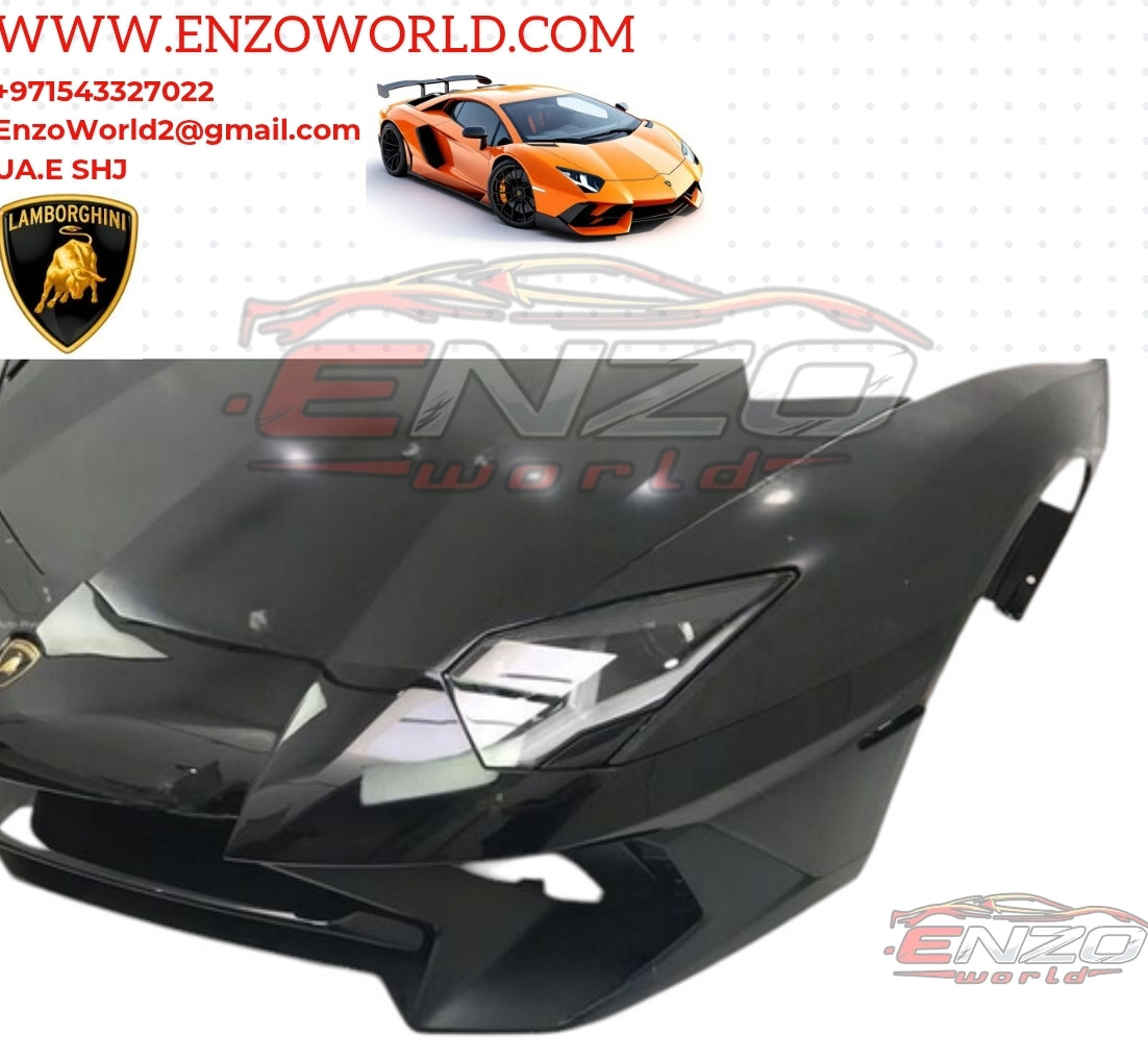 Lamborghini Aventador LP750 Full Front Car Face