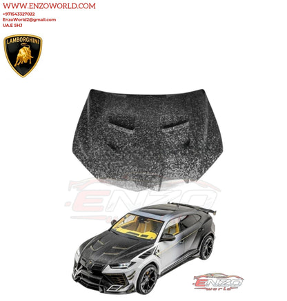 Performance Forged Carbon Front Bonnet Hood With Air Outtake Vent for URUS Mansory Style