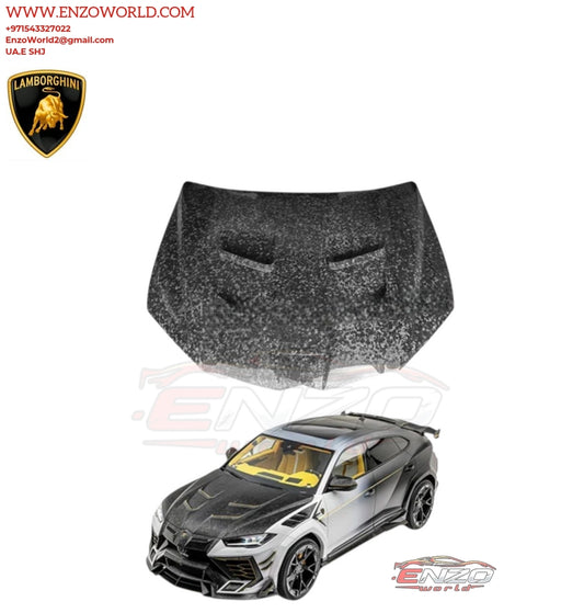 Performance Forged Carbon Front Bonnet Hood With Air Outtake Vent for URUS Mansory Style
