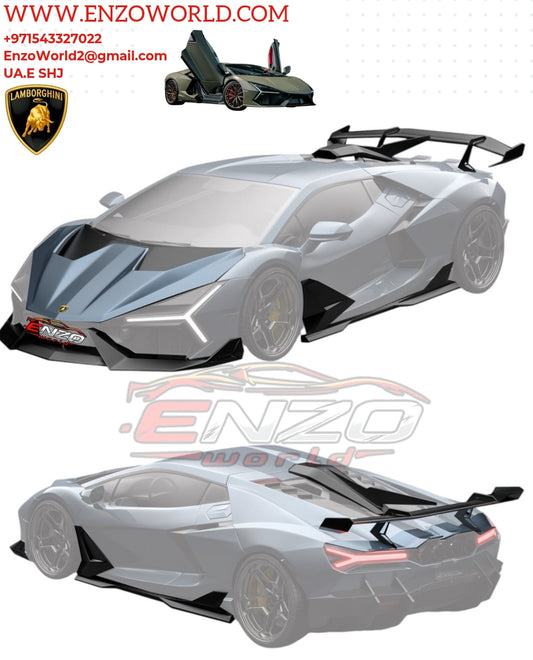 Lamborghini Revuelto Carbon Fiber Body Kit