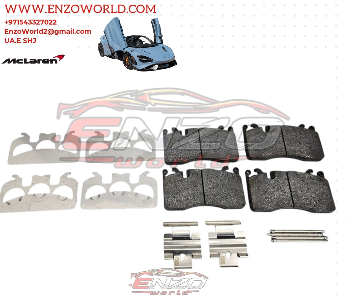 Mclaren Front Brake Pad Set OE : 14CA141CP