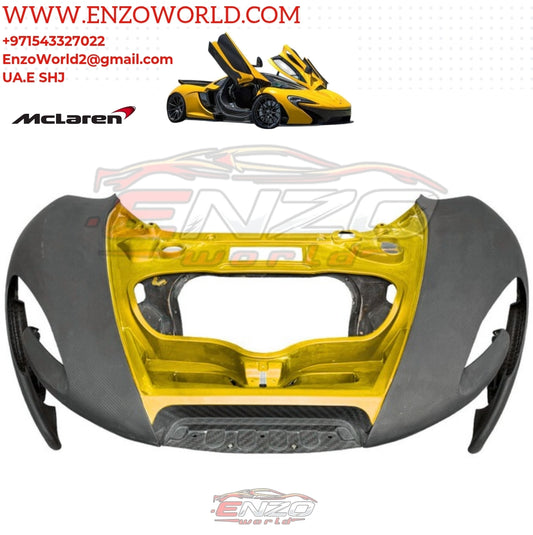 MCLAREN P1 MSO VISIBLE CARBON FRONT CLAM SHELL OE: 12A1590MP