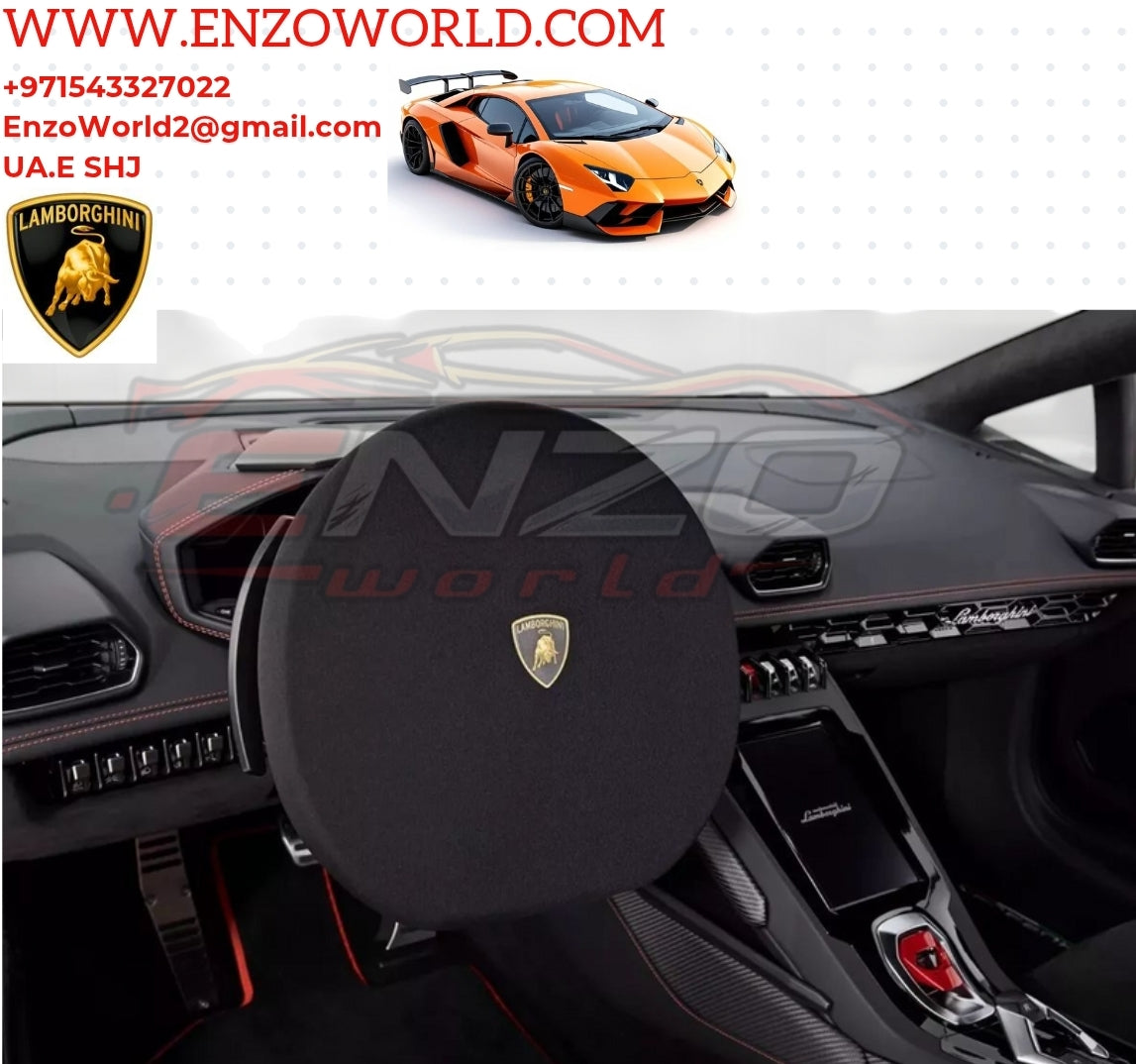 Lamborghini Steering Wheel Cover