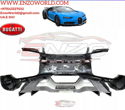 Bugatti Chiron Rear Bumper Carbon Fiber