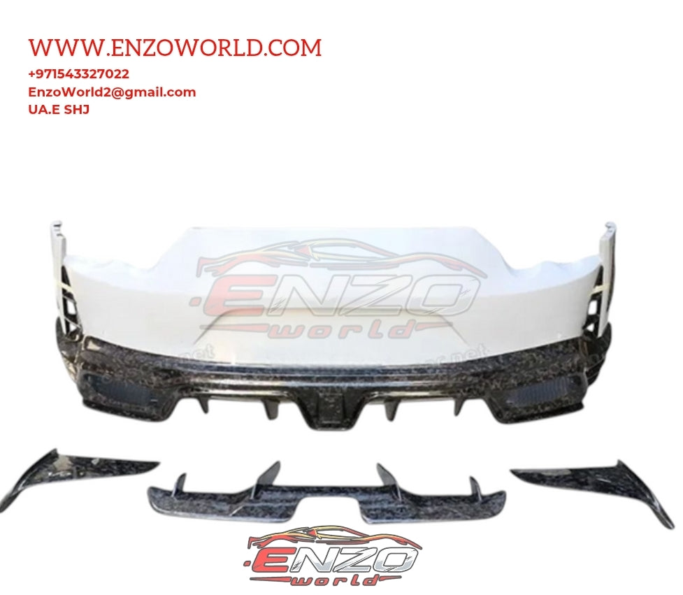 Forged Carbon Fiber Mansory Style Body Kit for Ferrari 812 Front Bumper, Side Skirts, Fender Rear and  Spoiler