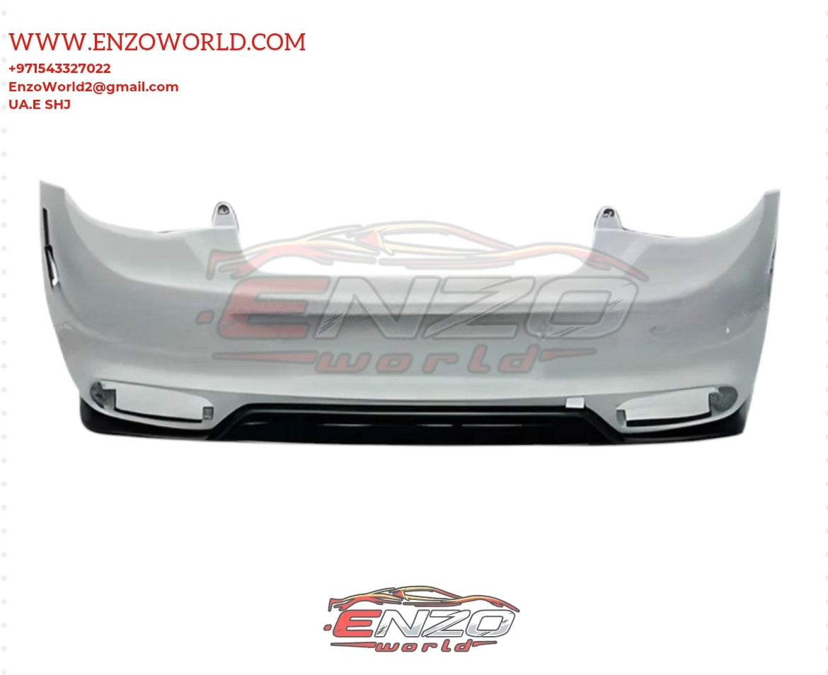 Bentley Continental GT Body Kit 2020-2024 Upgrade To Mansory Style Dry Carbon Fiber Front Bumper, Side Skirts, Fender and Rear Spoiler