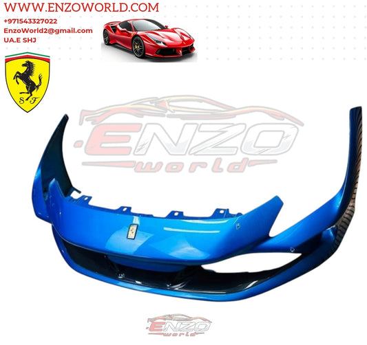 Ferrari F8 Front Bumper Carbon Fiber OE : 985778790