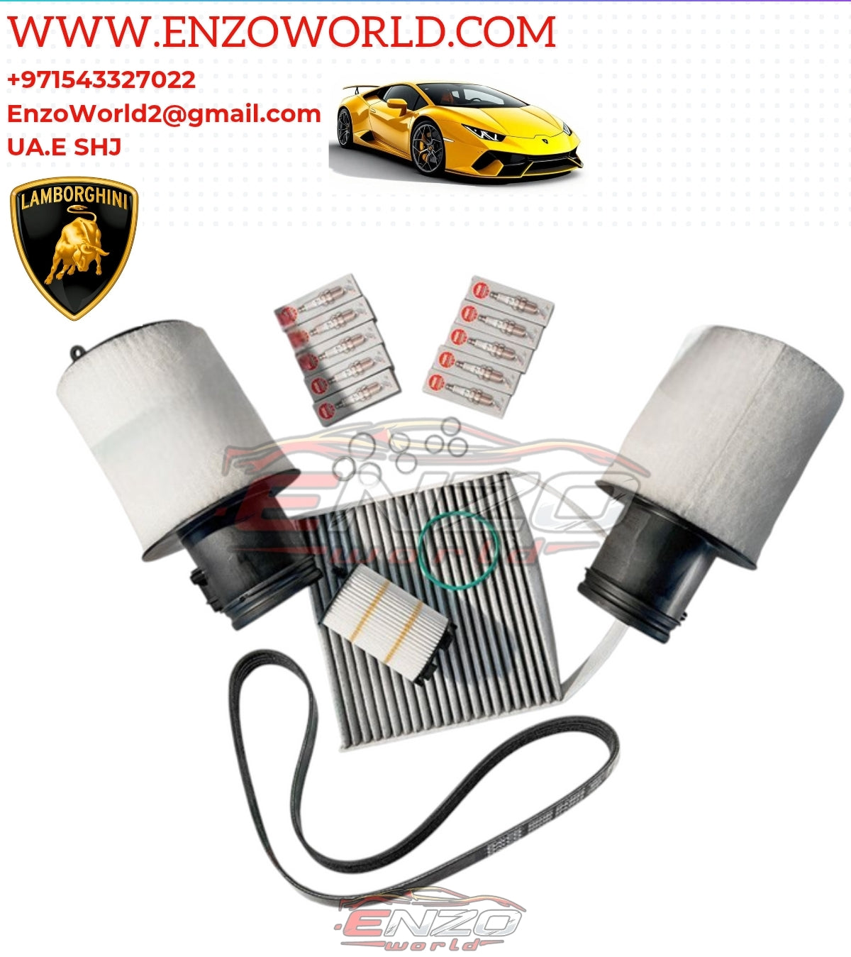 Lamborghini  Huracan Service  Kit