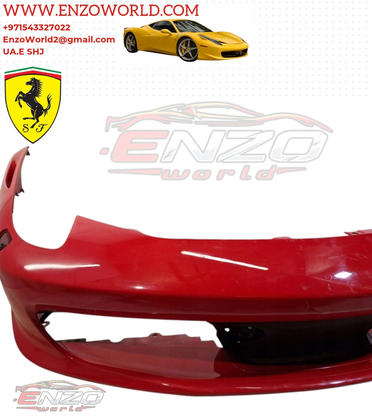 Ferrari 458 ITALIA Front Bumper OE : 81367400