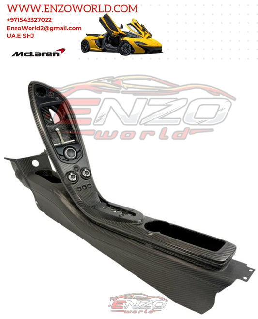 MCLAREN P1 CARBON CENTRE CONSOLE COMPLETE OE:12AA598RP