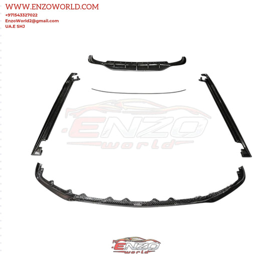 Limited Edition Carbon Fiber Full Body Kits for Bentley Continental GT 2020>Front Lip Rear Diffuser Spoiler