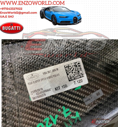 Bugatti Chiron Rear Bumper Carbon Fiber