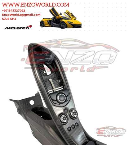 MCLAREN P1 CARBON CENTRE CONSOLE COMPLETE OE:12AA598RP