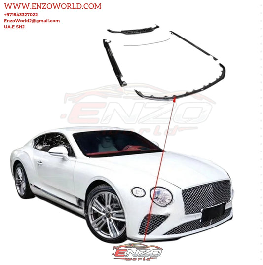 Limited Edition Carbon Fiber Full Body Kits for Bentley Continental GT 2020>Front Lip Rear Diffuser Spoiler