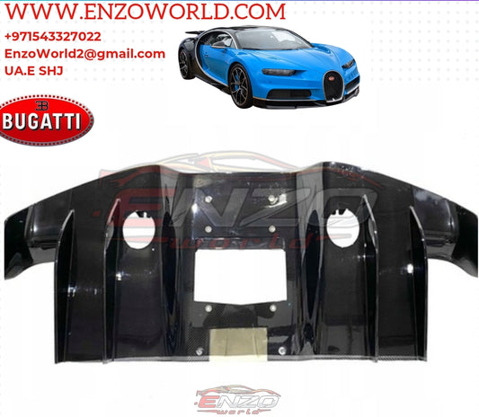 Bugatti Chiron Rear Diffuser OEM:5B4803437