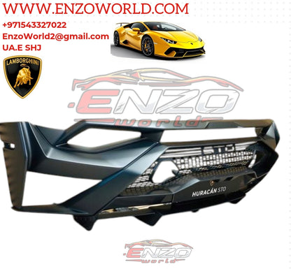 Lamborghini Huracan STO Rear Bumper With Diffuser OME:4T3807166B