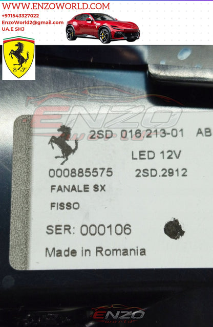 Ferrari Purosangue F175 Rear Till Lights L/H