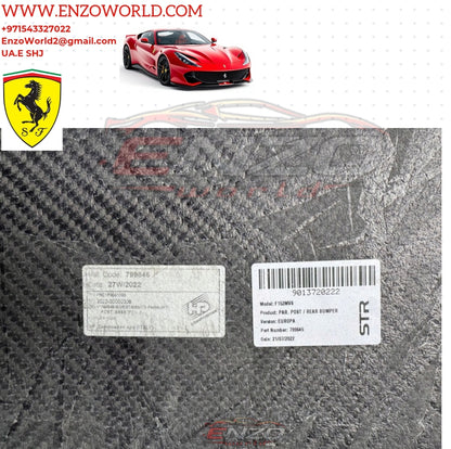 FERRARI 812 COMPETIZIONE Rear Bumper OE: 799645