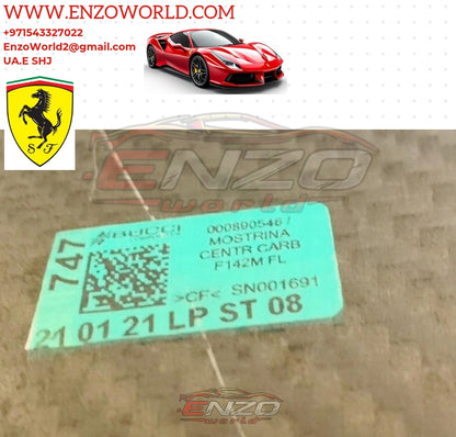 Ferrari F8 Front Bumper Carbon Fiber OE: 985778790