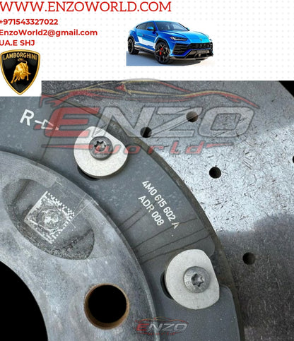 Lamborghini Urus CERAMIC Brake Disk And Brake Pads Caliper Orginal