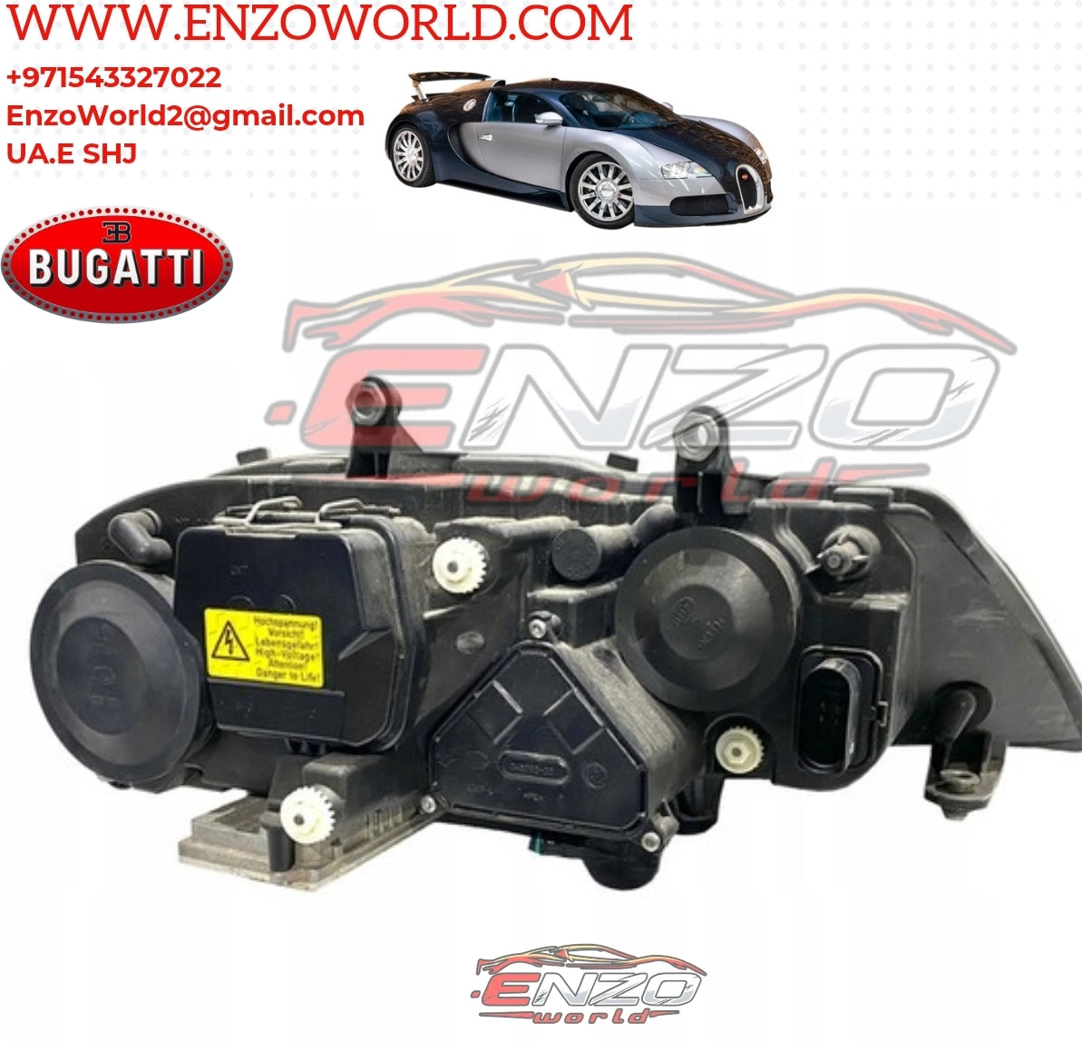 Bugatti Veyron Front Headlight L/H OME:5BO941009J