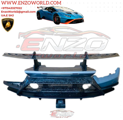 Lamborghini Huracan Performante Rear Bumper With Spoiler Wings